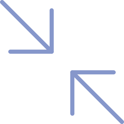 Diagonal diagonal cursor resize icon