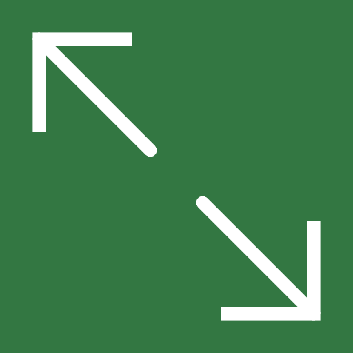 Expand expand direction interface icon