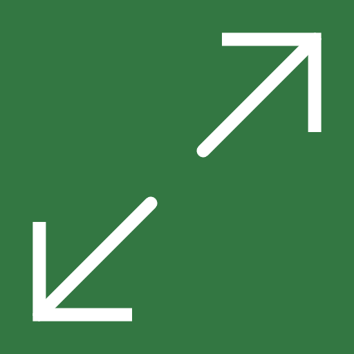 Expand multimedia option arrows orientation icon