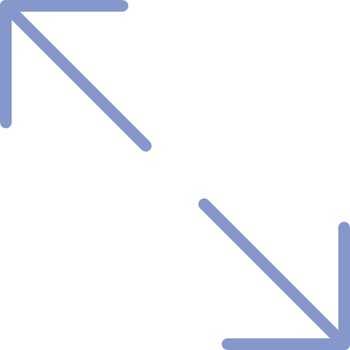 Expand orientation direction interface icon