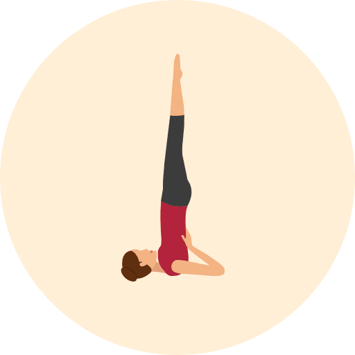 Yoga poses sports and competition yoga icon