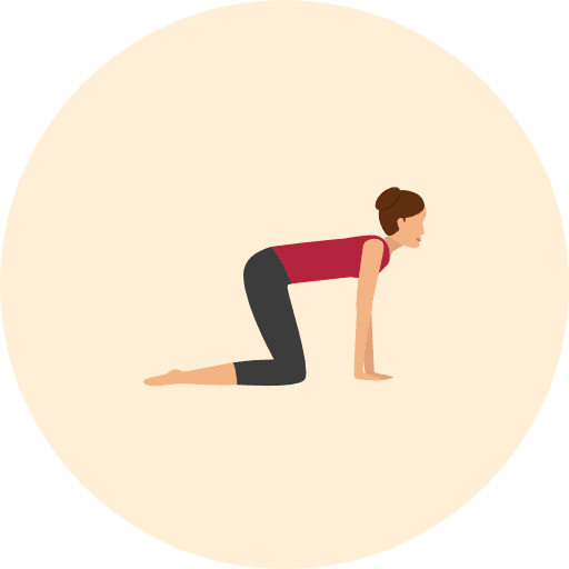 Yoga pilates exercise poses icon