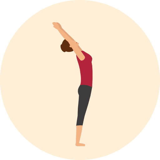 Yoga poses yoga pilates icon