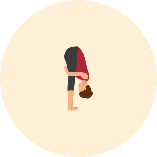 Yoga poses yoga sports and competition icon