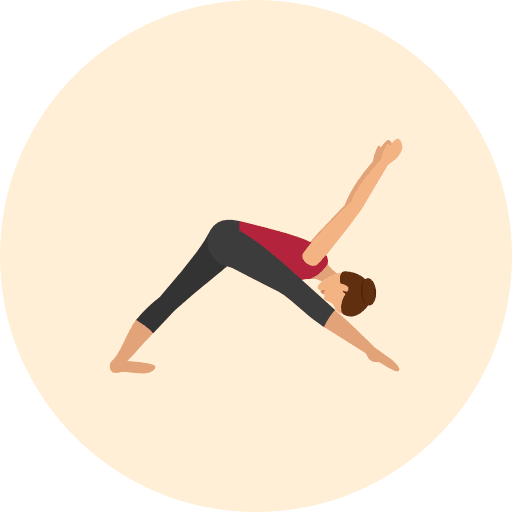 Yoga yoga relaxing pilates icon