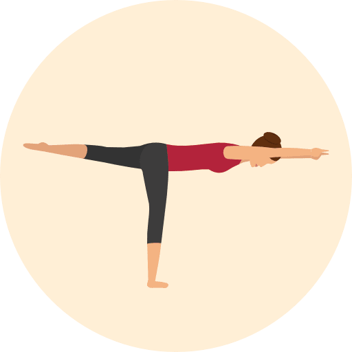 Yoga exercise pilates poses icon