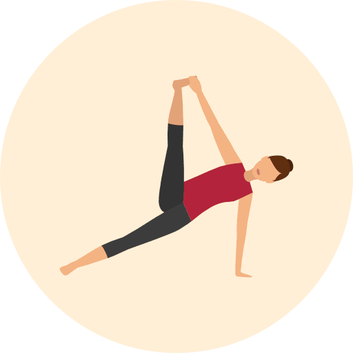 Yoga exercise yoga relaxing icon