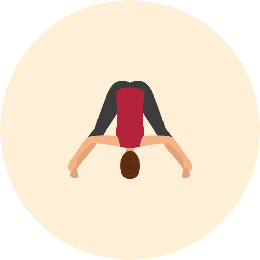 Yoga pilates relaxing yoga icon