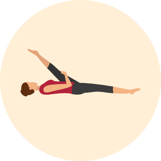 Yoga poses pilates sports and competition icon