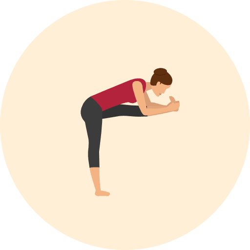 Yoga poses yoga exercise icon