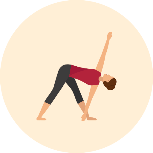 Yoga yoga sports and competition poses icon