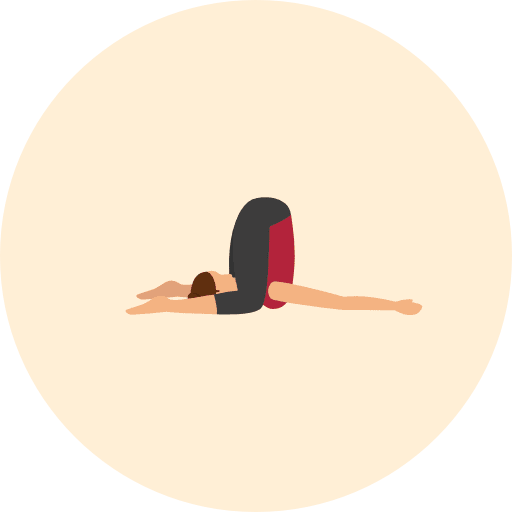 Yoga exercise relaxing yoga icon