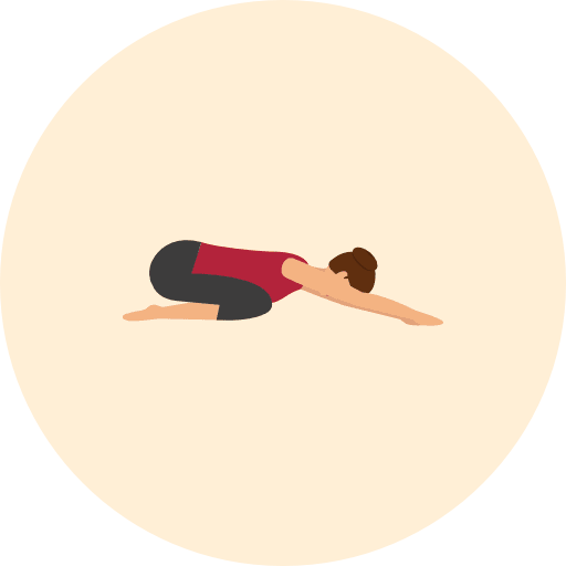 Yoga poses relaxing yoga icon