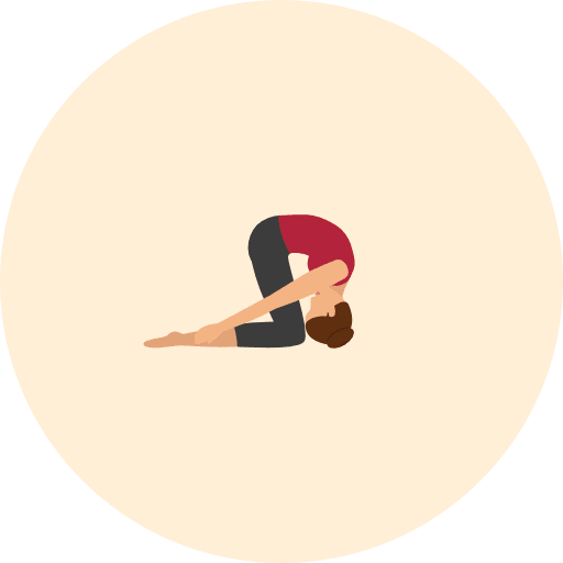 Yoga relaxing exercise sports and competition icon