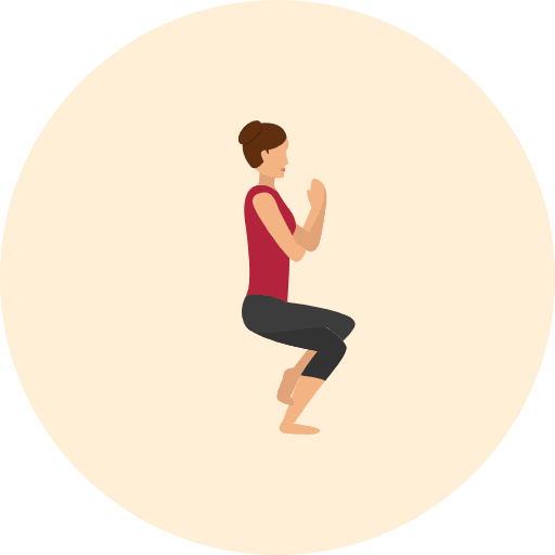 Yoga exercise pilates poses icon