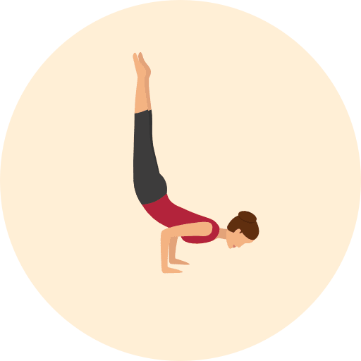 Yoga pilates exercise yoga icon