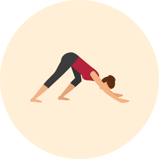 Yoga pilates yoga poses icon