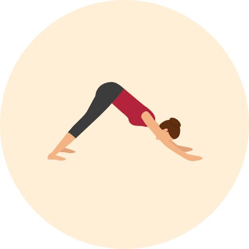 Yoga poses pilates yoga icon