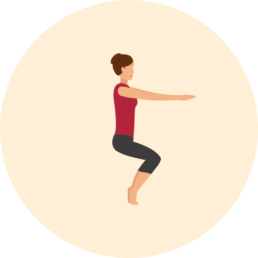 Yoga poses relaxing yoga icon