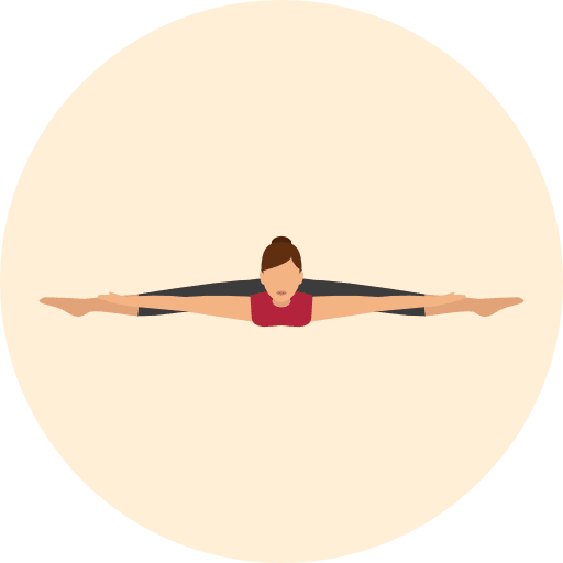 Yoga exercise sports and competition relaxing icon