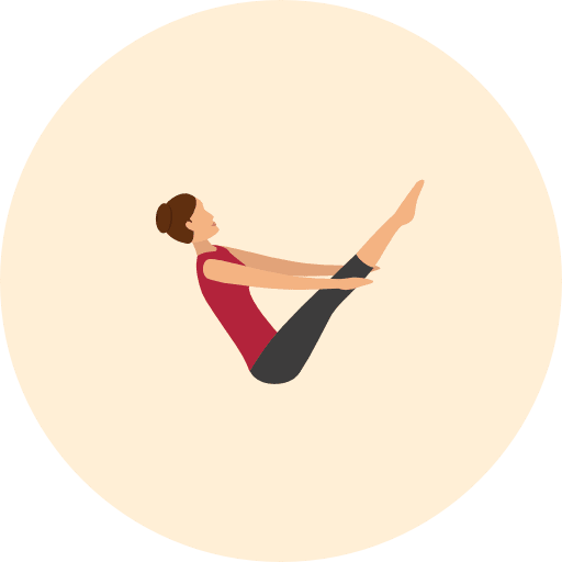 Yoga sports and competition exercise relaxing icon