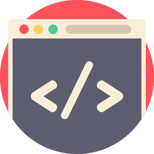 Browser coding computing seo and web icon