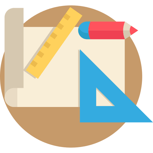 Drawing drawing tools and utensils art and design icon