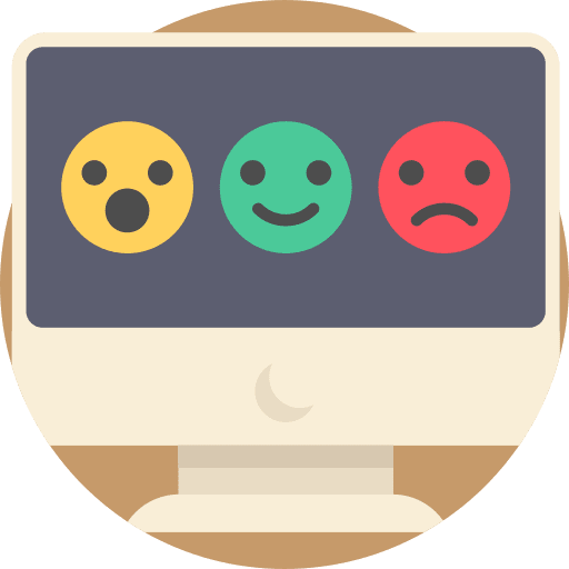 Computer technology screen television icon