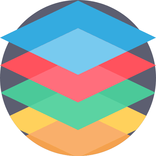 Layers interface overlay graphic design icon