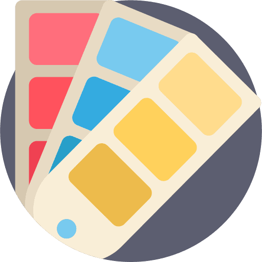 Pantone paints paint edit tools icon