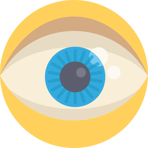 Vision medical eye vision icon