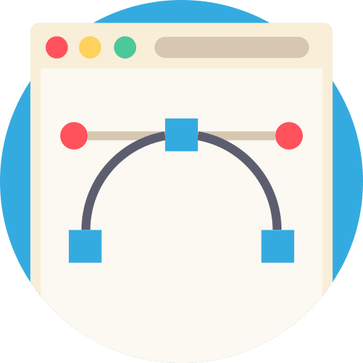 Browser multimedia design interface icon