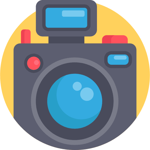 Photo camera interface technology picture icon