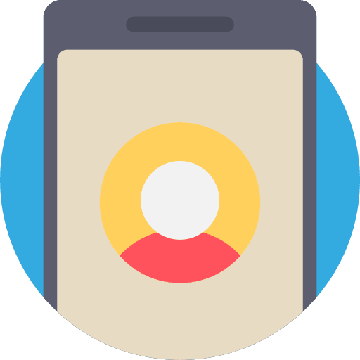 Smartphone cellphone smartphone user icon