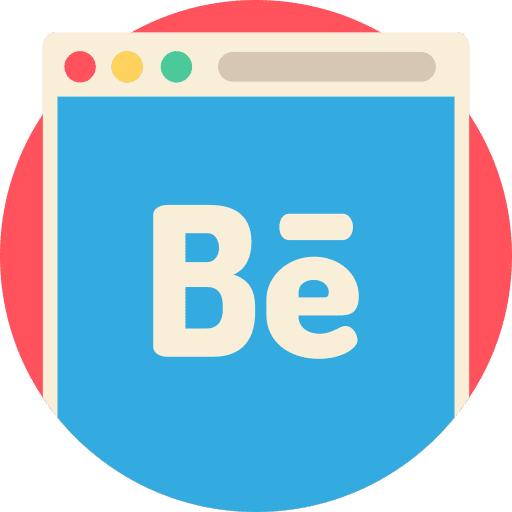 Behance behance social media brands icon