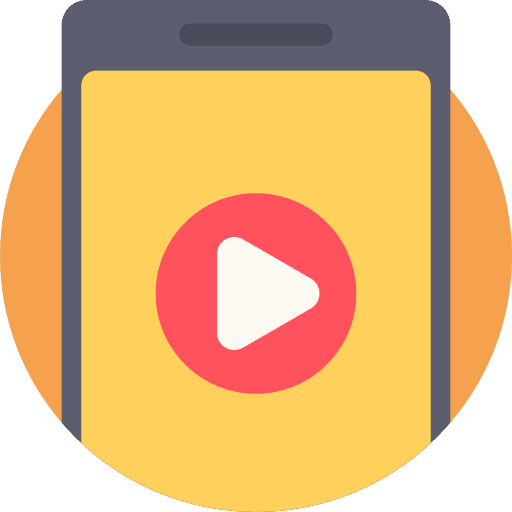 Smartphone cellphone touch screen technology icon