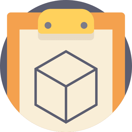 Clipboard checking list tasks icon