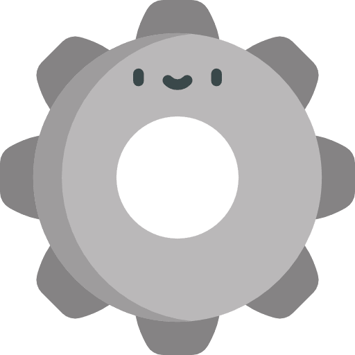 Cogwheel tools and utensils business and finance settings icon