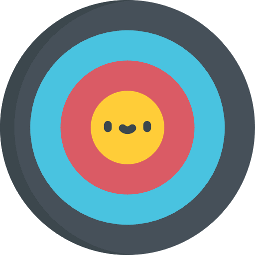 Goal seo and web arrow goal icon