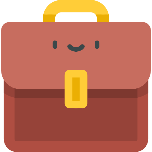 Briefcase business and finance briefcase portfolio icon