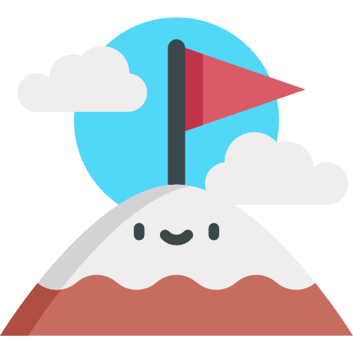 Goal business and finance nature goal icon