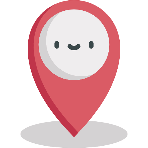 Placeholder signs interface map point icon