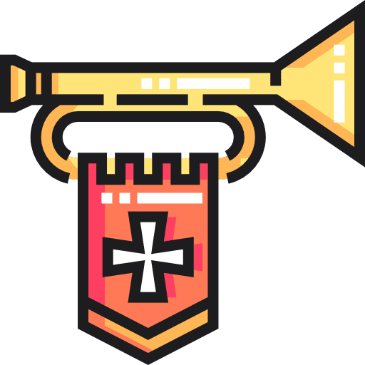 Trumpet music and multimedia trumpet wind instrument icon Trumpet music and multimedia trumpet wind instrument icon