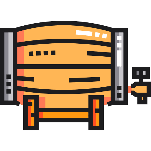 Beer keg beer drink set food and restaurant icon Beer keg beer drink set food and restaurant icon