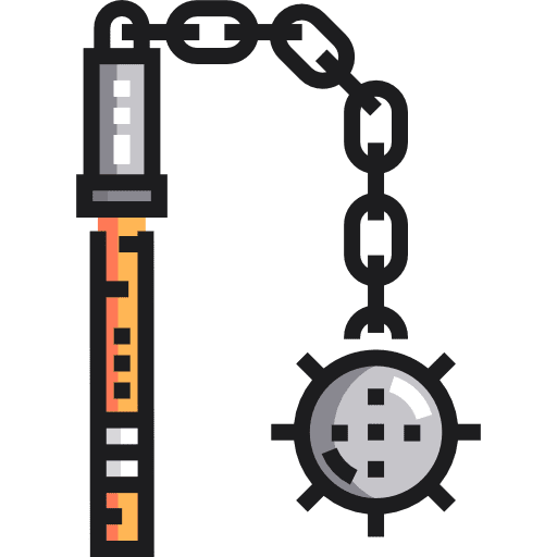 Flail middle ages miscellaneous weapon icon Flail middle ages miscellaneous weapon icon