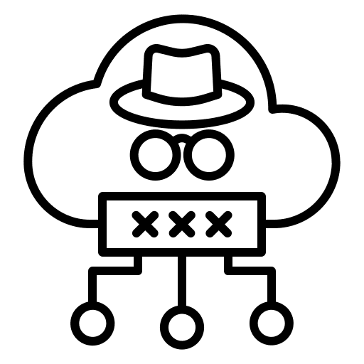 Cloud multimedia multimedia option cloud computing icon