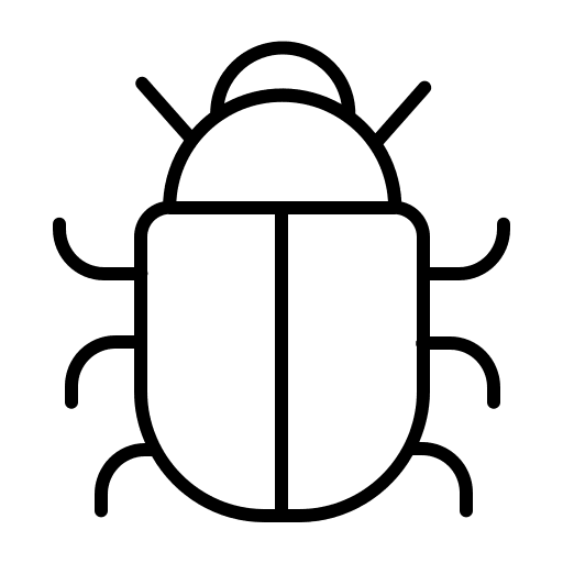 Antivirus detection ui interface icon