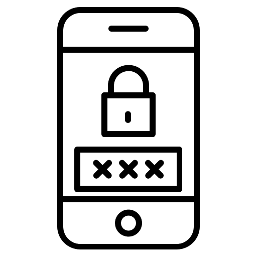 Password smartphone ui keyword icon