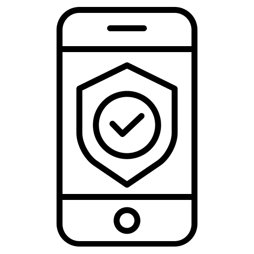 Smartphone technology smartphone protection icon