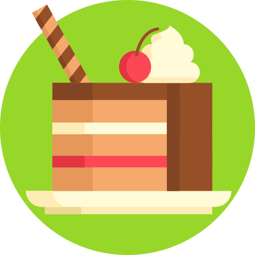 Dessert bakery slice cake icon Dessert bakery slice cake icon